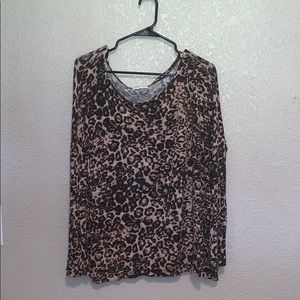 cheetah print top
